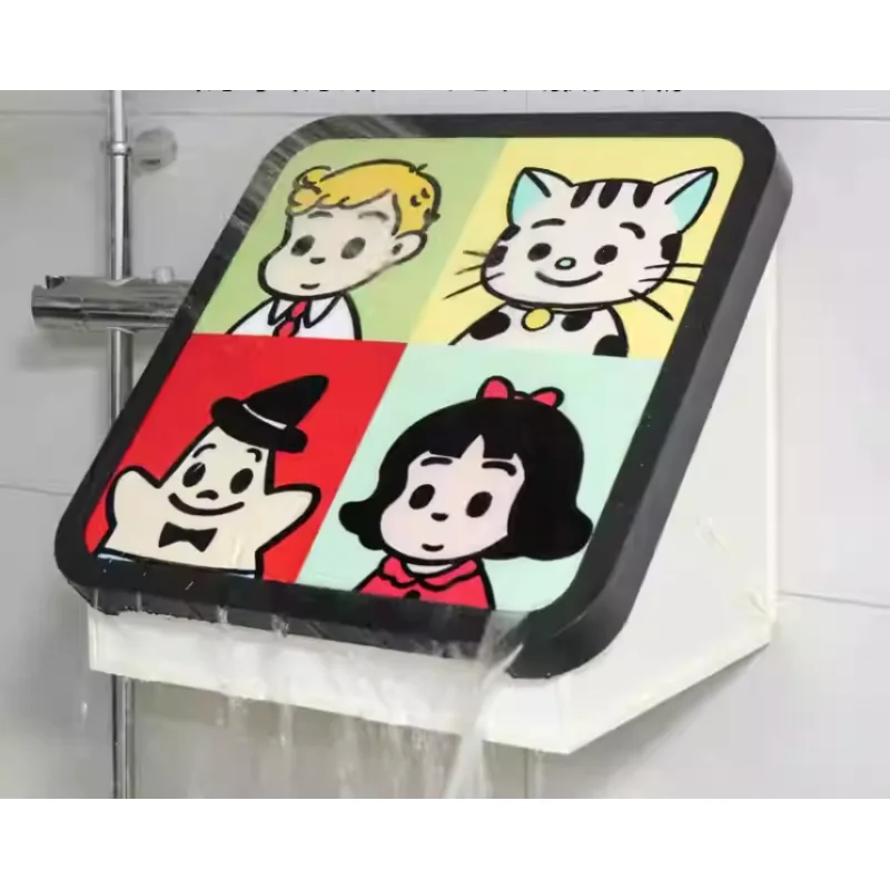 New Mural type foldable storage box in the bathroom clean clothes hanging pictures clothes storage wall hanging foldable