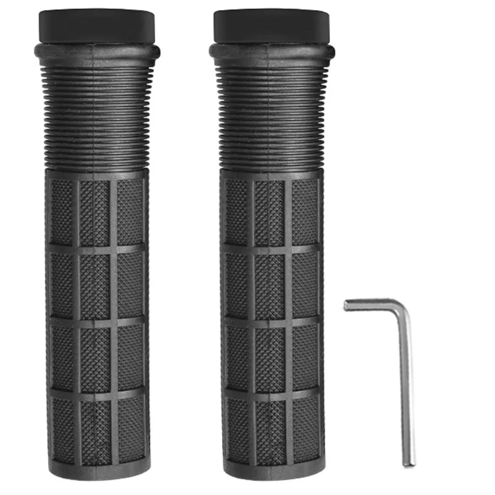 Bicycle Handle Grips High Quality 19mm Mountain Bike Grips Non-slip Mtb Cuffs Shock Absorption BMX/Downhill Folding Bike