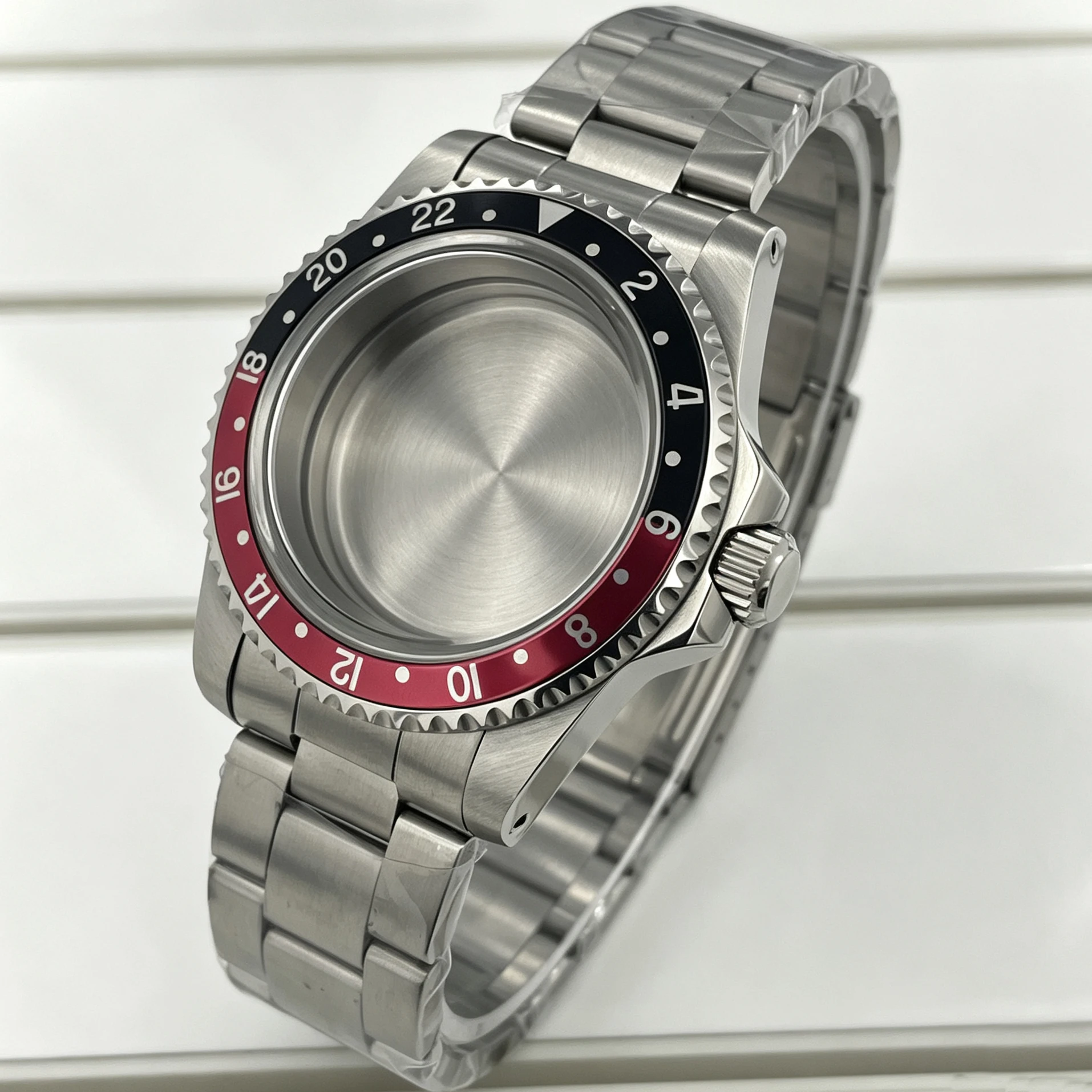 High-Hardness Convex Dome Glass Watch Case - 39.5mm
