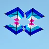 free shipping new 3d delta kite flying outdoor fun toys adults kite pump kevlar line cometas profesionales toy sports windsurf 4