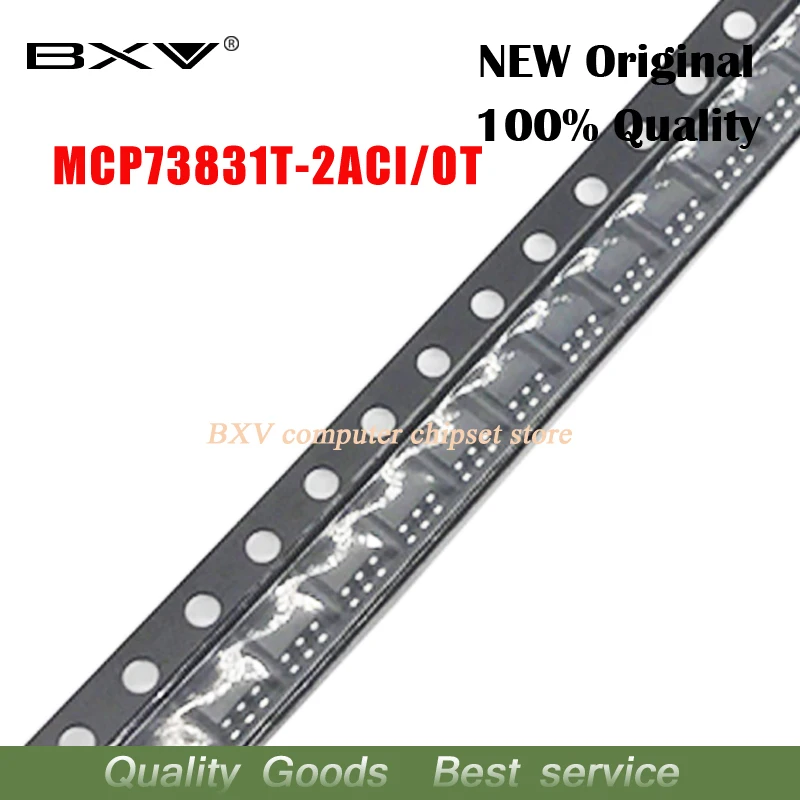 10 CÁI MCP73831T-2ACI / OT SOT23-5 MCP73831T-2ACI SOT MCP73831T