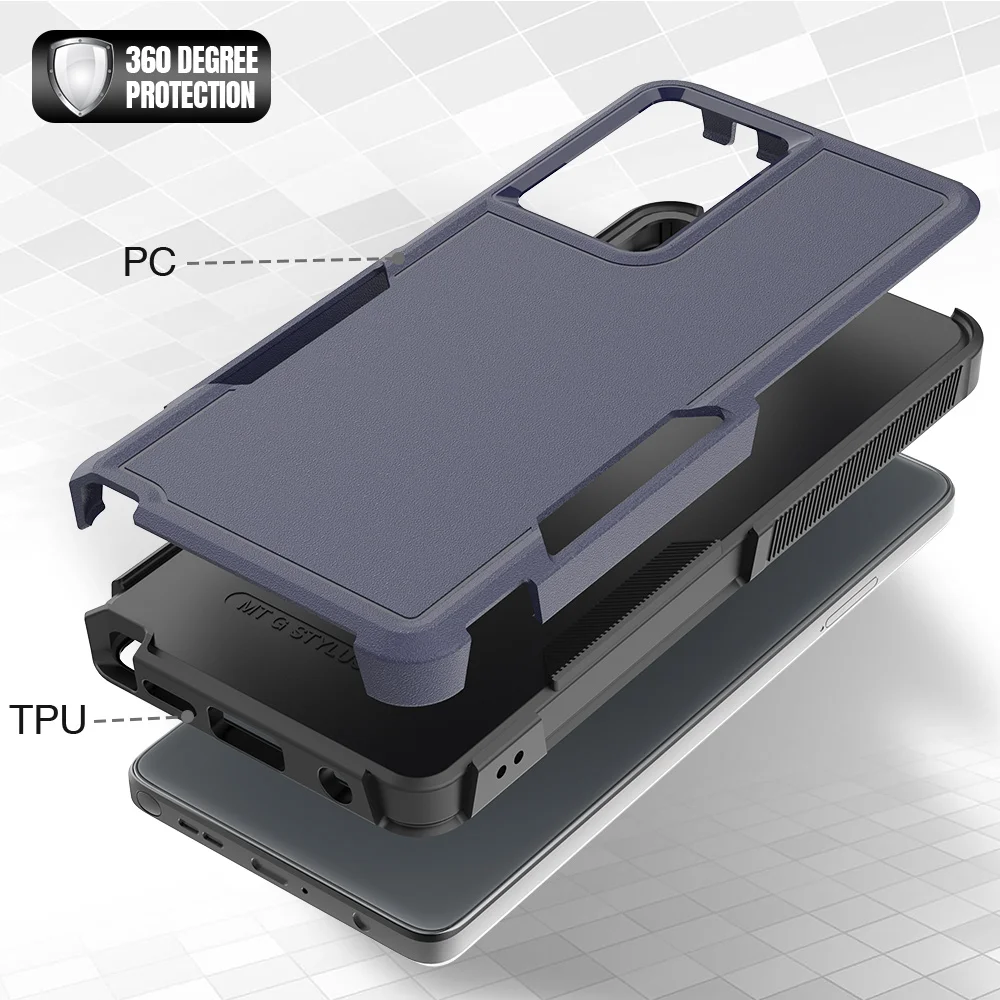 Dual-Layer Rugged Shockproof & Dust-Proof Protective Case – Heavy Duty Armor Design