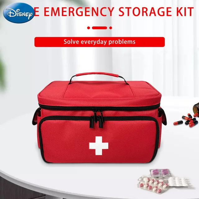 First Aid Kit, Multi-purpose Emergency Medical Portable Medical Bag, Outdoor Multi-functional First Aid Bag Home Emergency Bag 1