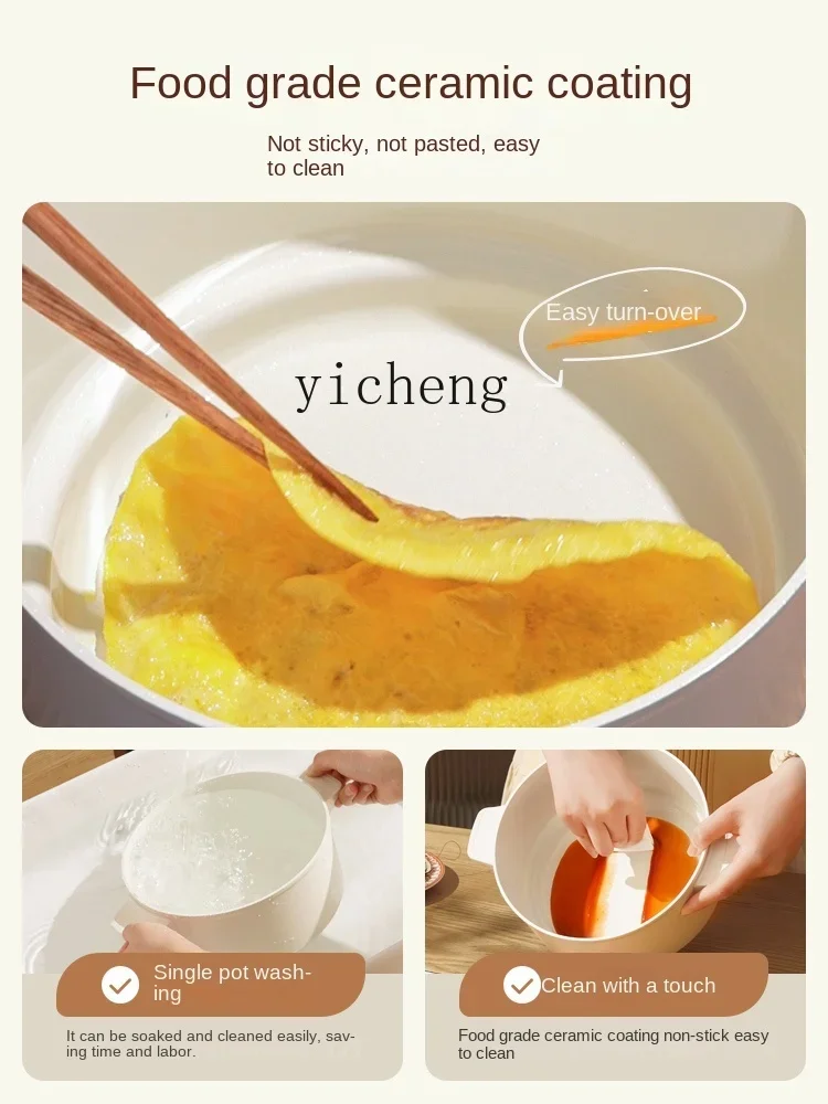 Electric Chafing Dish Multi-Functional Household Split Electric Caldron Steaming Boiling Frying Fried One 4