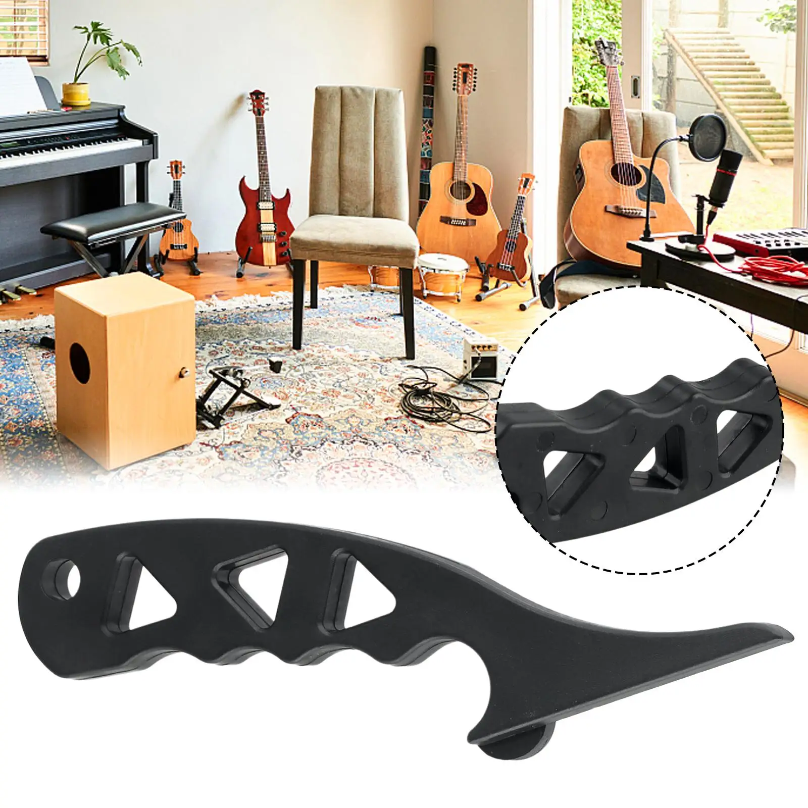 

1pc Guitar String Stretcher Make New String Stay In Tune Instantly Tuning Tools 16.5x4.5cm Guitars Repair String Stretching Tool