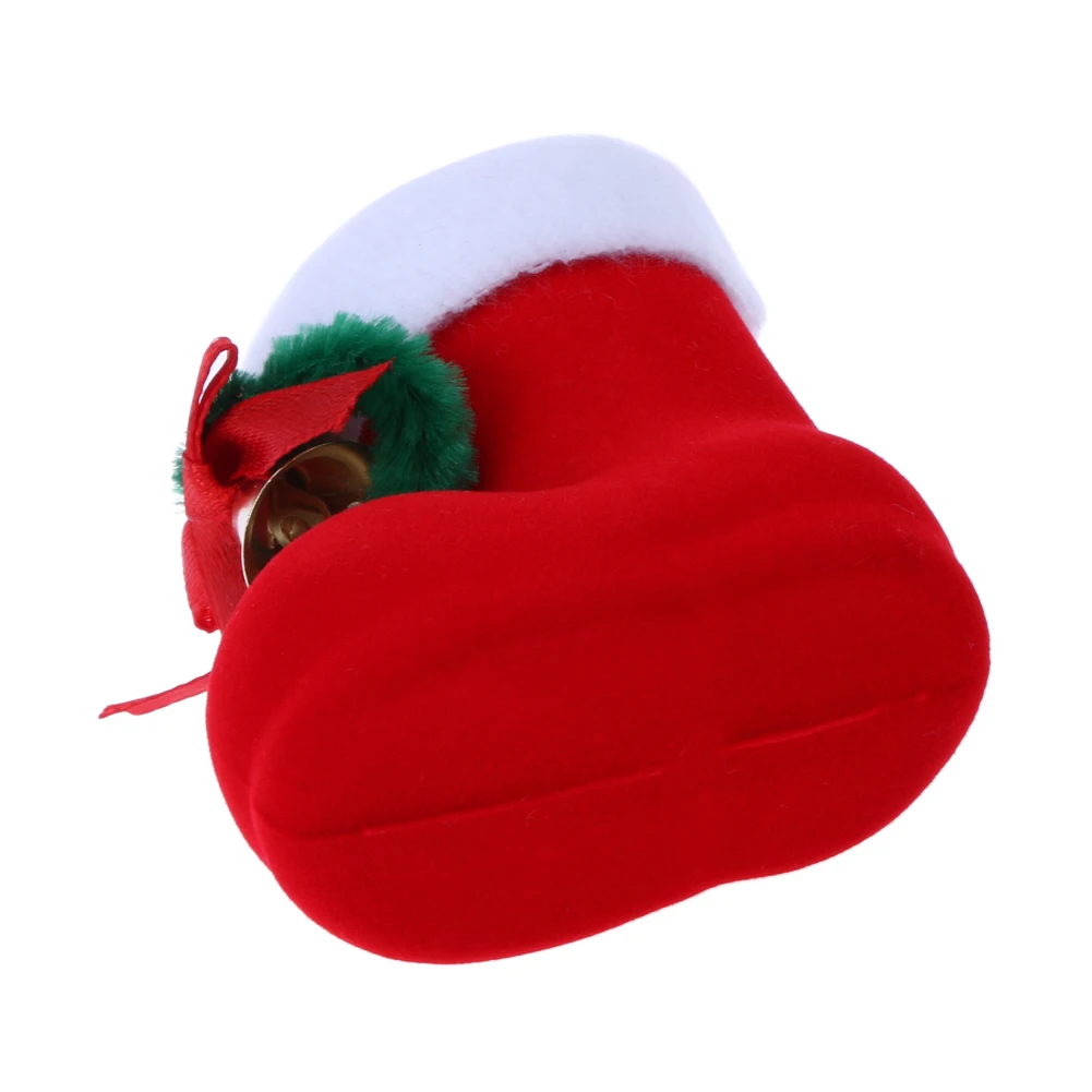 Christmas Candy Gift Bag Home Party Decor Christmas Santa Claus Candy Boots Kids Child Mini Xmas Tree Decoration