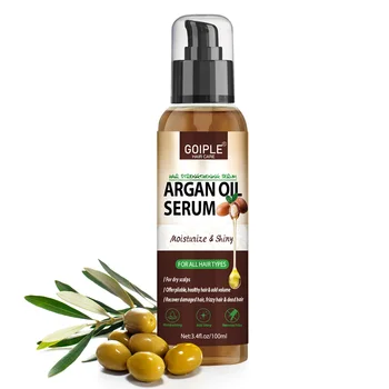 100ml Olio di Argan Naturale Siero Per Capelli Riparazione Rafforzamento Idratare Capelli Lucidi Cuochi Sani Trattamento Cura Balsamo 1
