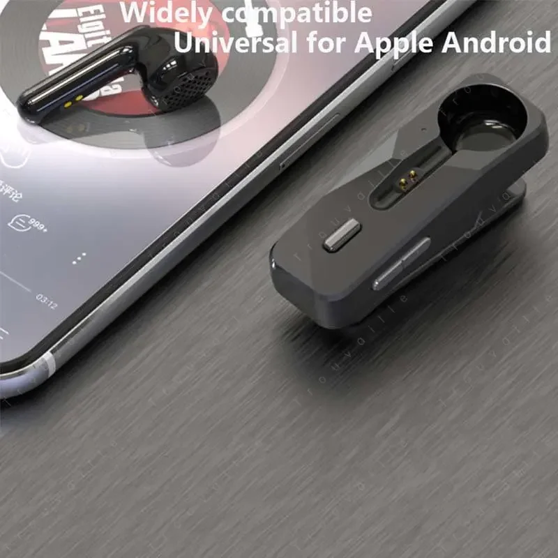 Colar Fones de Ouvido Bluetooth 5.1 sem Fio Fone de Ouvido de Negócios com Microfone Esportes Gancho da Orelha Lótus Uma Orelha Hands - Image 5