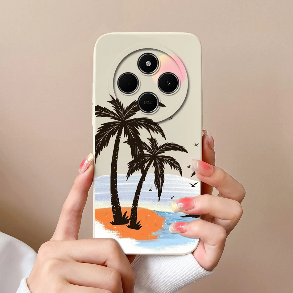 Cute Design Liquid Silicone Phone Case - High Quality Soft Back Cover in Vibrant Colors