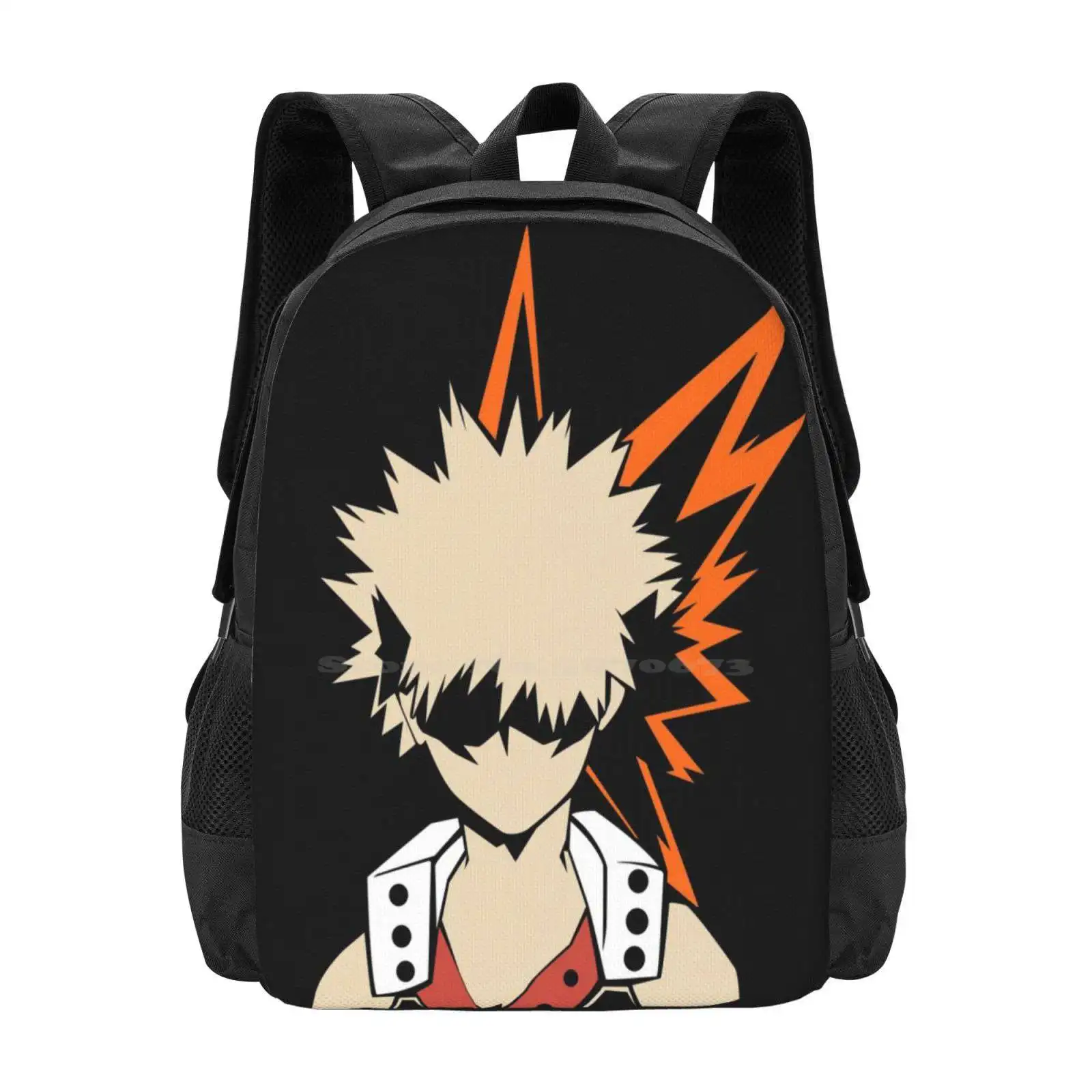 

Bakugou Katsuki 3d Print Design Backpack Student Bag Boku No Hero Academia Manga Hero Academia Midoriya Izuku Quirks Izuku Hero