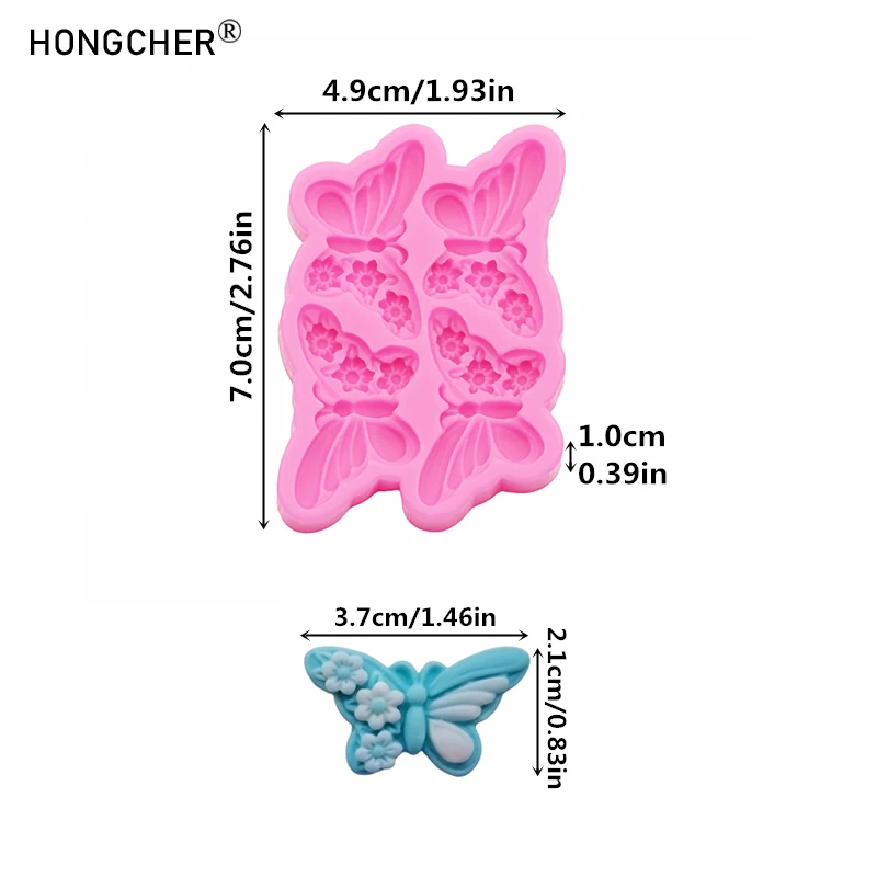 Hahn Henne DIY Harz Schmuck Zubehör Tropfform handgemachte Schokolade Kuchen Dessert Dekoration Silikonformen – Detail 2