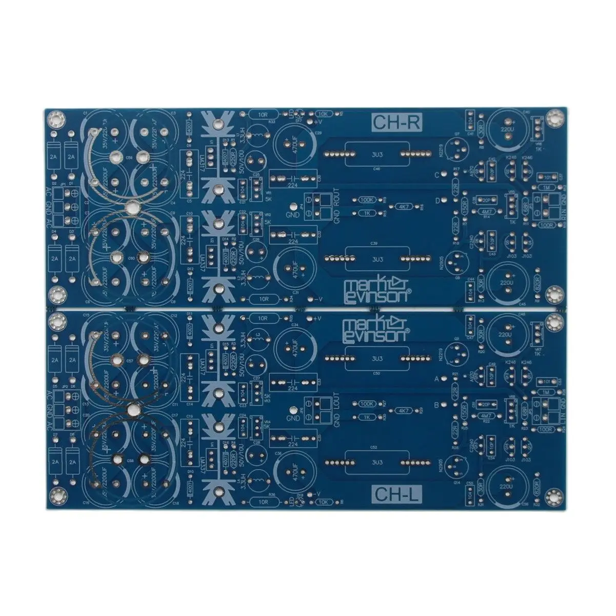 

1 Pair Based on Mark JC-2 Classic Circuit Class A Preamplifier Board PCB HiFi Stereo Two-Channel Home Audio Preamp