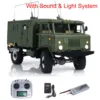 CROSS RC 1/10 Scale GC4M RTR DIY Painted Assembled Military Command Truck Light Sound Smoke Toys for Boys THZH1922 3