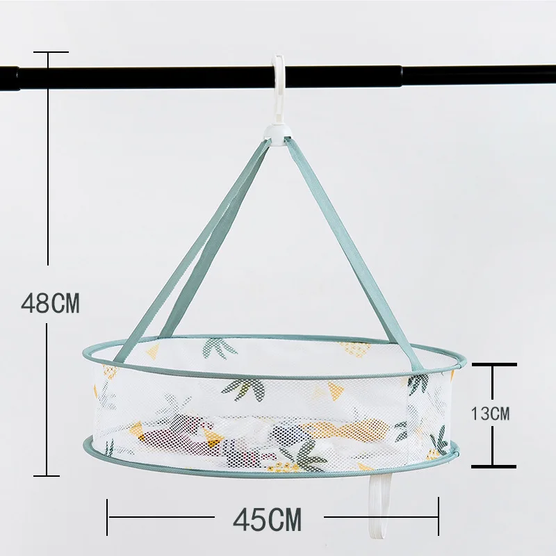 Anti-deformation Household Clothes Basket Clothes Drying Net Socks Drying Sweater Clothes Net Pocket Flat Clothes Drying Rack 6