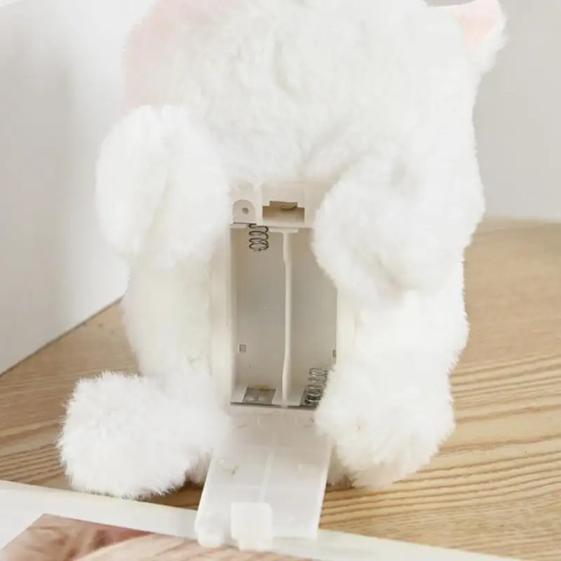 공감과 애완 동물 키우기 기술을 장려하는 어린이를위한 U13F 플러시 돼지 장난감 전기 애완 동물