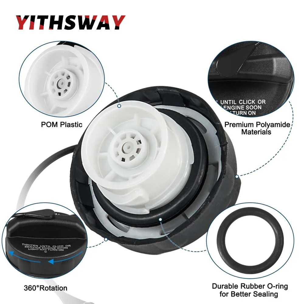 Car Fuel Inner Tank Cover Filler Gas Cap for Mitsubishi Eclipse Endeavor Galant Outlander Sport 2013-Accessories