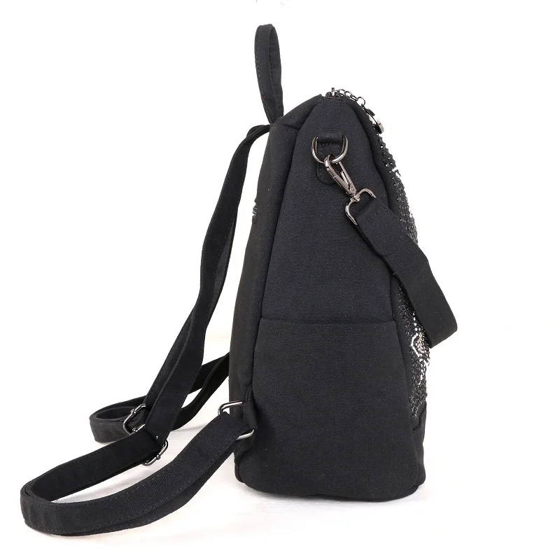 New in Fashion Diamond Denim Women Shoulder Bag Large Capacity Casual