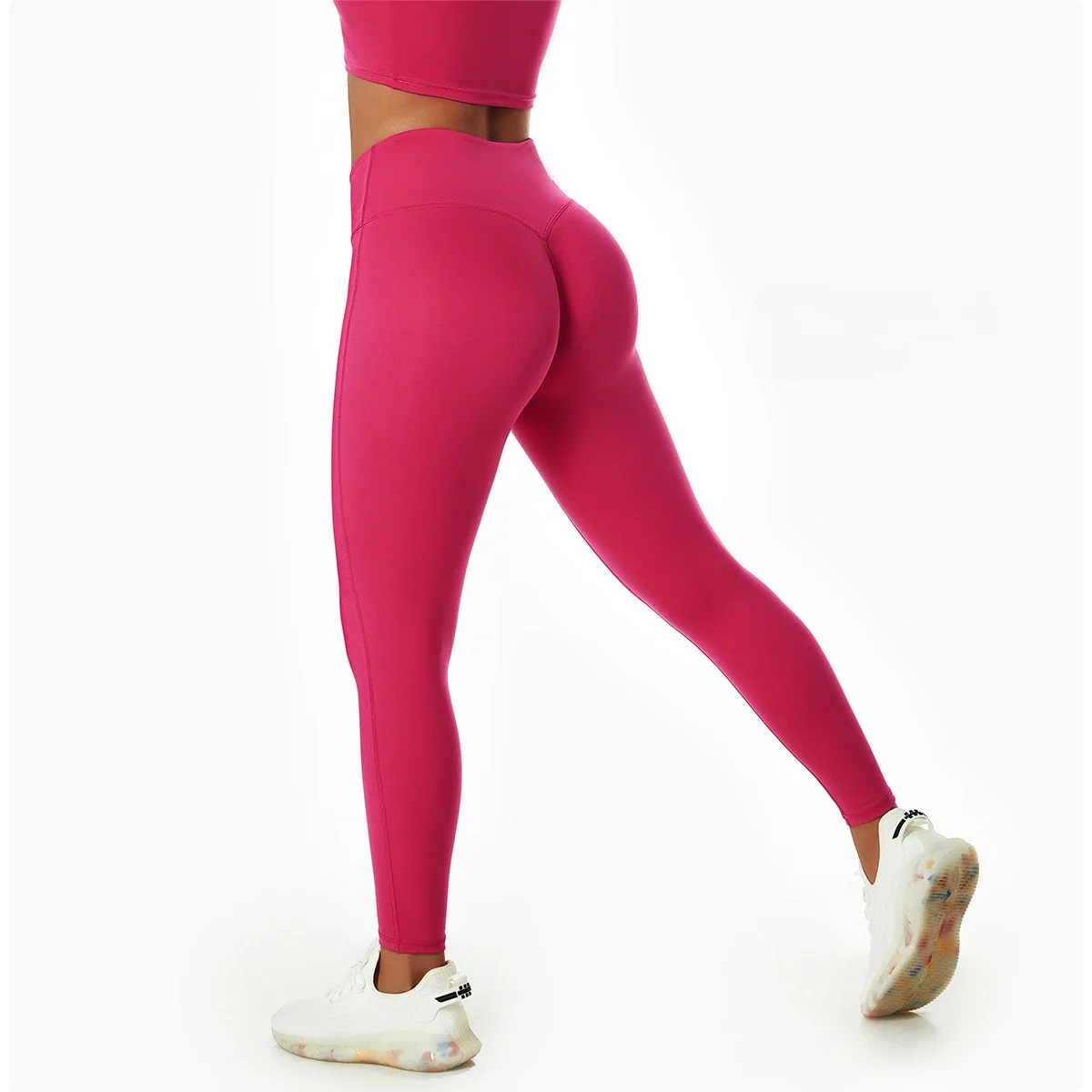 

Quick Dried Yoga High Waist Running Tight Sports Nude Fitness Pants joggers women