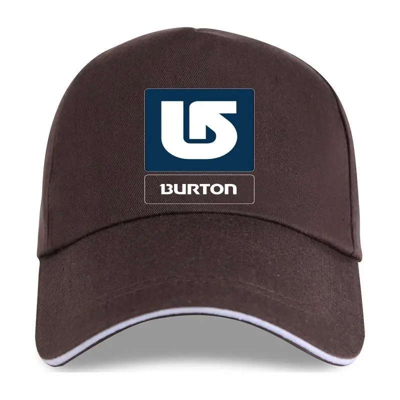 Burton Snowboards Logo Crew White Mens Cotton Truck Driver Caps Berretto Da Baseball Per Uomo E Donna