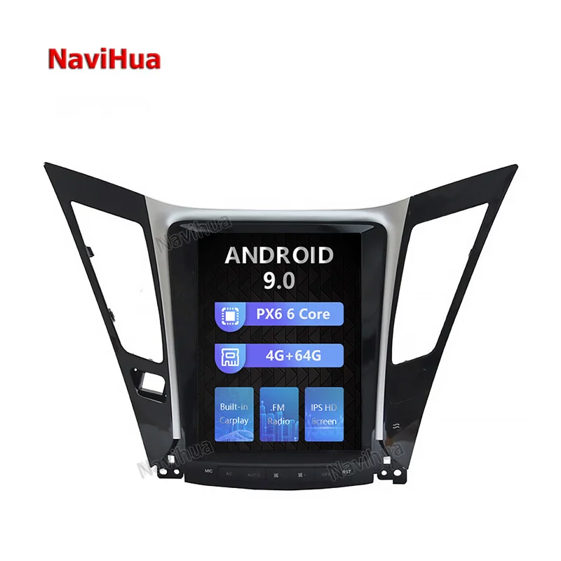 

NAVIHUA 10,4 ''для Hyundai SONATA 8 2011-2015 новые обновления для Tesla Android автомобильное радио сенсорный экран GPS навигация Мультимедиа
