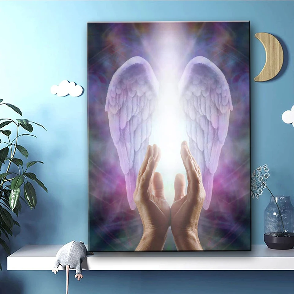 DCIDBEI 30X40CM DIY 5D Diamond Painting Rond, Broderie Diamant Moderne Femme, 4 Lot Peinture Kits Complet Adultes, Tableau Strass Décoration Chambre Rouge Et Noire