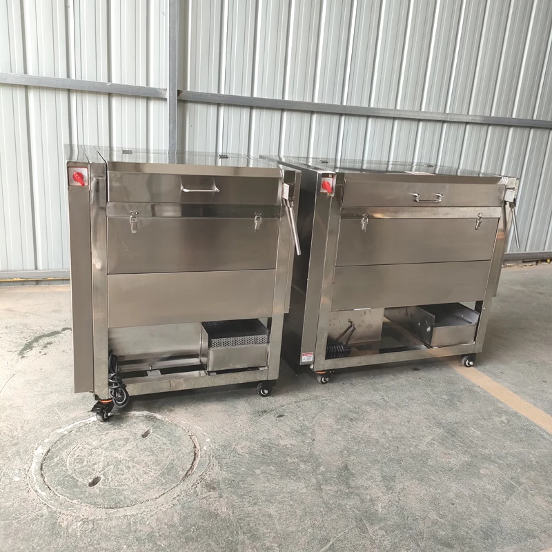 

High-efficiency Industrial 150-350kg/h Potato Peeler Electric Sweet Potato Taro Peeler Large Capacity