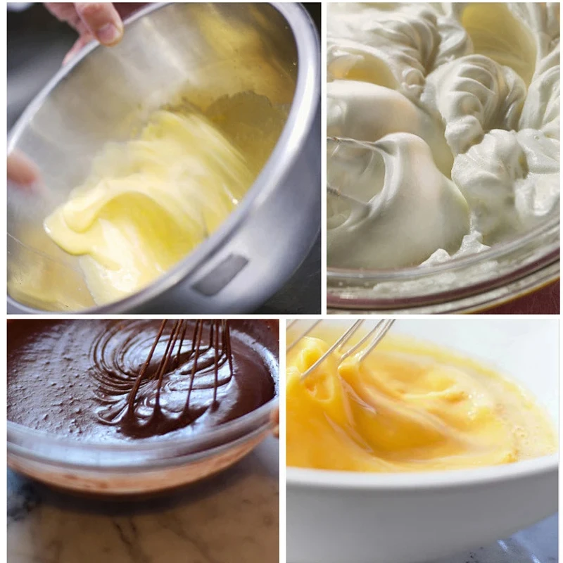 Semi-automatic Egg Beater Egg Whisk Manual Hand Mixer Self Turning Cream Utensils Whisk Manual Mixer Useful Kitchen Gadgets