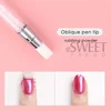 2pcs Double Head Silicone Nail Art Pen Carving Flower Sculpting Pen Adjustable Glue Stick Embossing Brush Professional Manicure 5