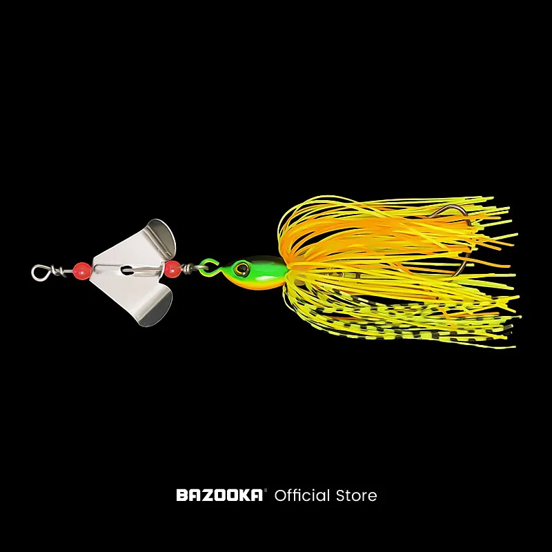 Panzerfaust Draht Köder Angeln Köder Spinner bait Set Spinner Metall Haken Löffel Wobbler künstliche Bass Pailletten Hecht Eis Winter Tackle – Detail 13