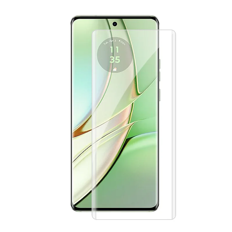 

Для Motorola Moto Edge 40 Pro HD UV закаленное стекло прозрачная Защита экрана для MOTO Edge40 40Pro полное покрытие защитная пленка
