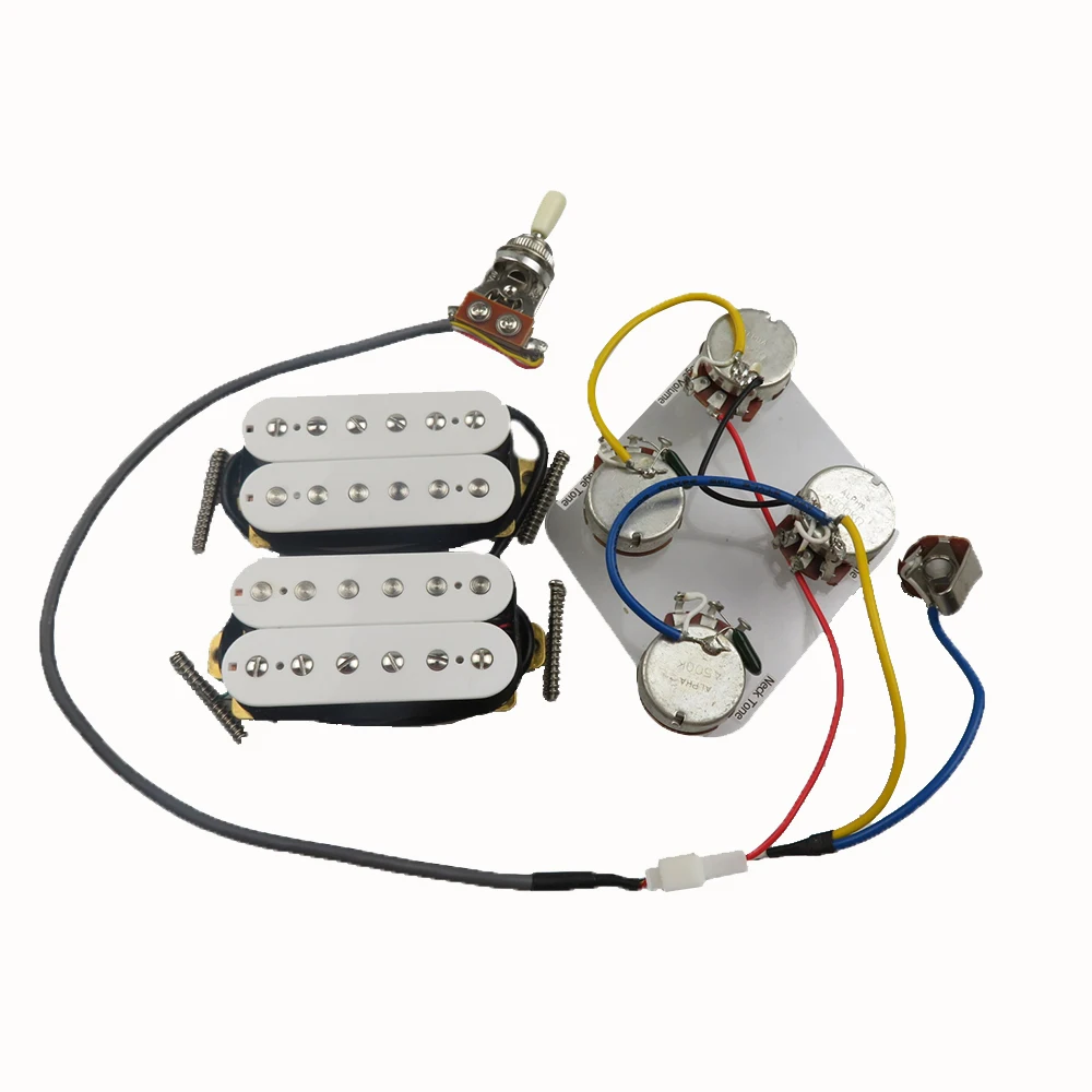 Electric guitar pickups Humbucker Alnico 2 guitar pickups guitar wiring For  Gibson Guitar| | - AliExpress