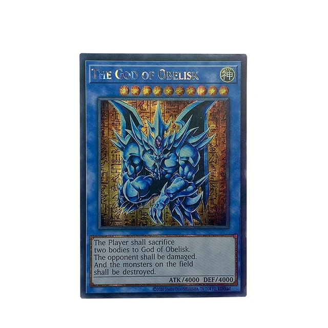 yugioh obelisk the tormentor card Generic Complete Custom Deck for Yu-Gi-Oh! and you can negate a monsters effect and destroy it without needing to Tribute Yu-Gi-Oh - Obelisk The Tormentor