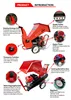 Grass Leaves Shredding Garden Electric Leaf Mulcher Shredder 3