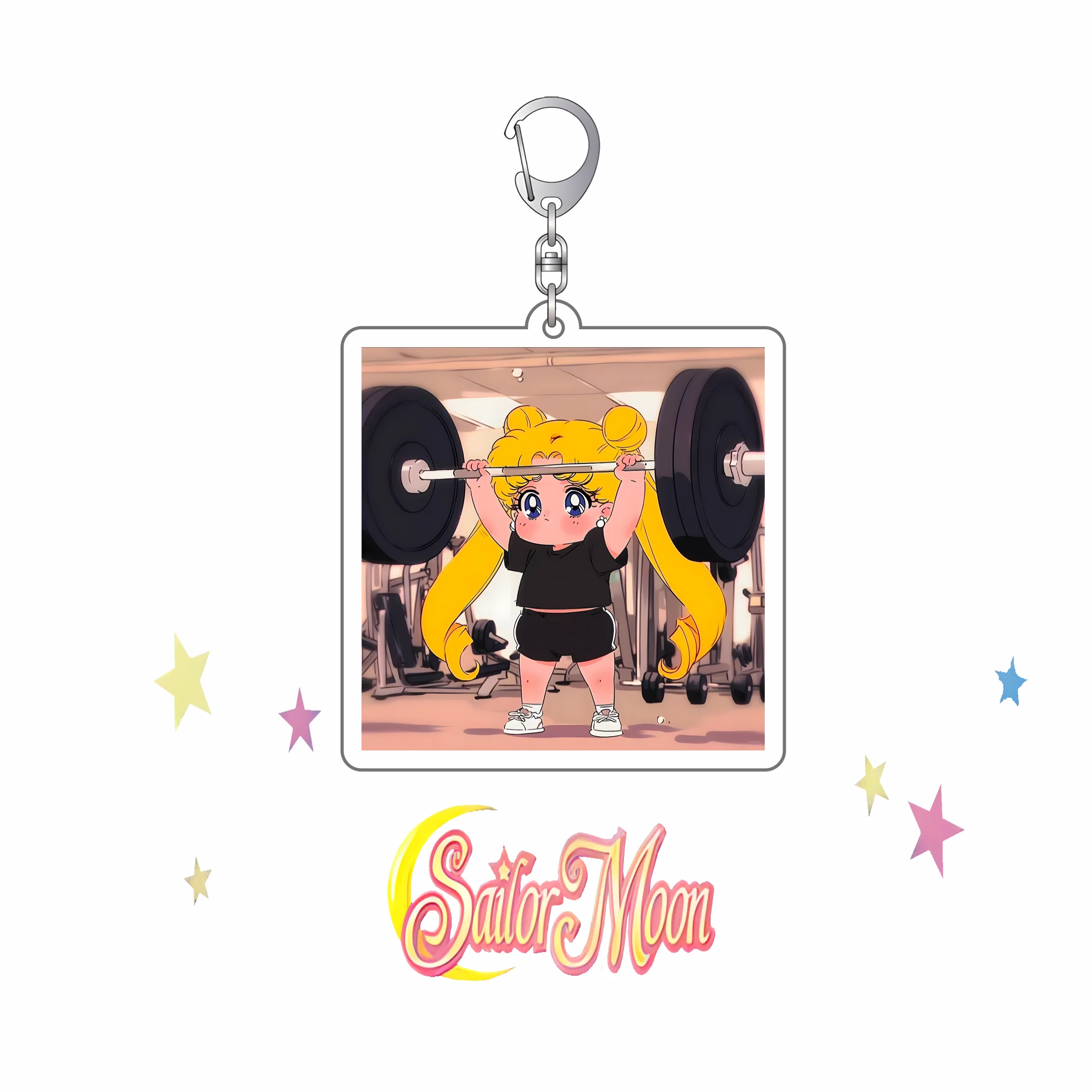 Sailor Moon Chibi Anime Keychain - Kawaii Bag Charm Pendant Accessory