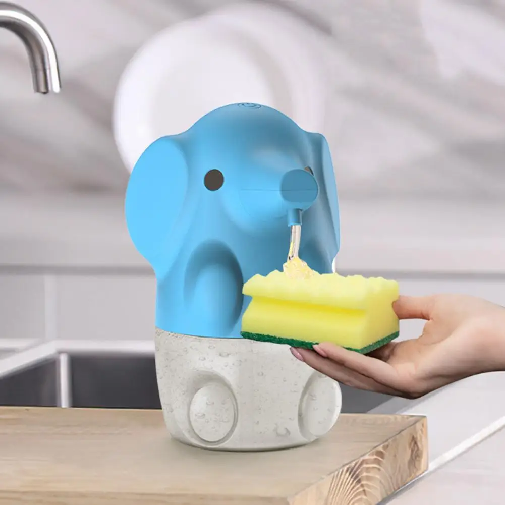 Automatic Sensor Soap Dispenser Touchless Hand Sanitizer Dispenser with Smart Sensors Rechargeable Child-friendly Hand Washing D 5