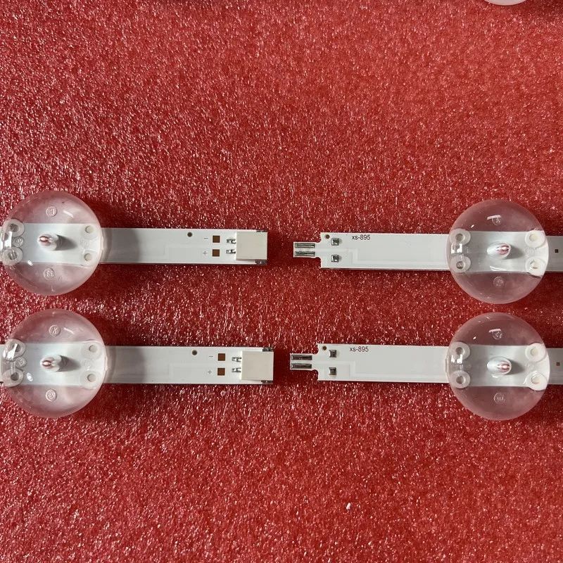 Lot De 14 Barrettes LEDs Pour Téléviseur Grundig 55VLE4523 - Rétroéclairage Neuf D'origine