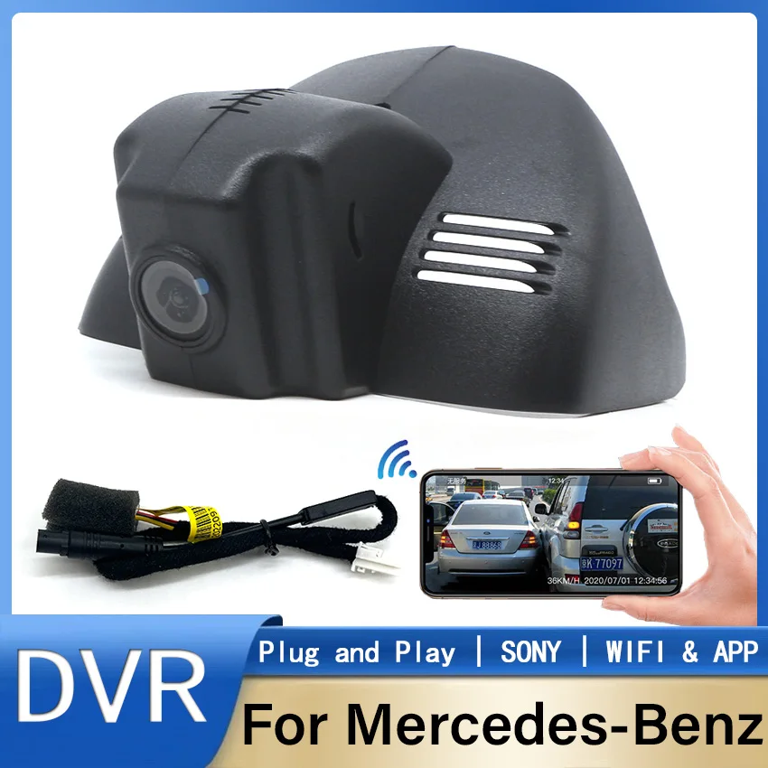 Plug And Play Hidden Car Dvr Wifi Dash Cam Camera Per Mercedes Benz Smart 453 Per Smart Fortwo Forfour 453 2015 A 2020 Hd 1080P