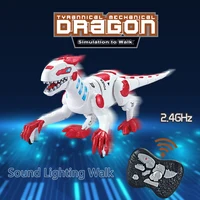 Remote Control Mechanical Dinosaur Toy Simulation Animal Walking Large Electric Robot Tyrannosaurus Rex Best Christmas Gift 1
