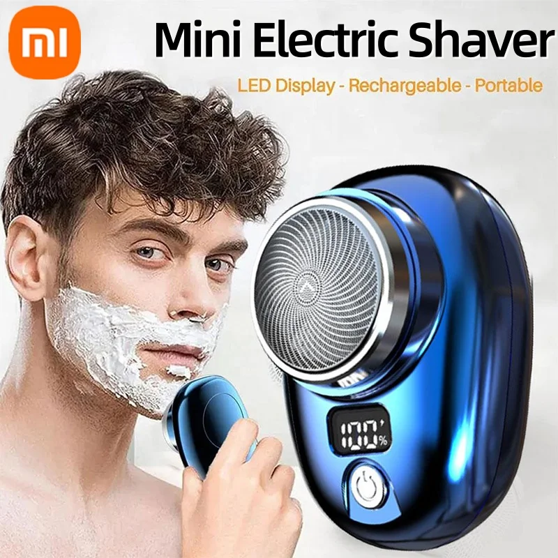 Xiaomi Men's Electric Shaver USB Charge Mini Pocket Travel Razor Beard Body Hair Trimmer