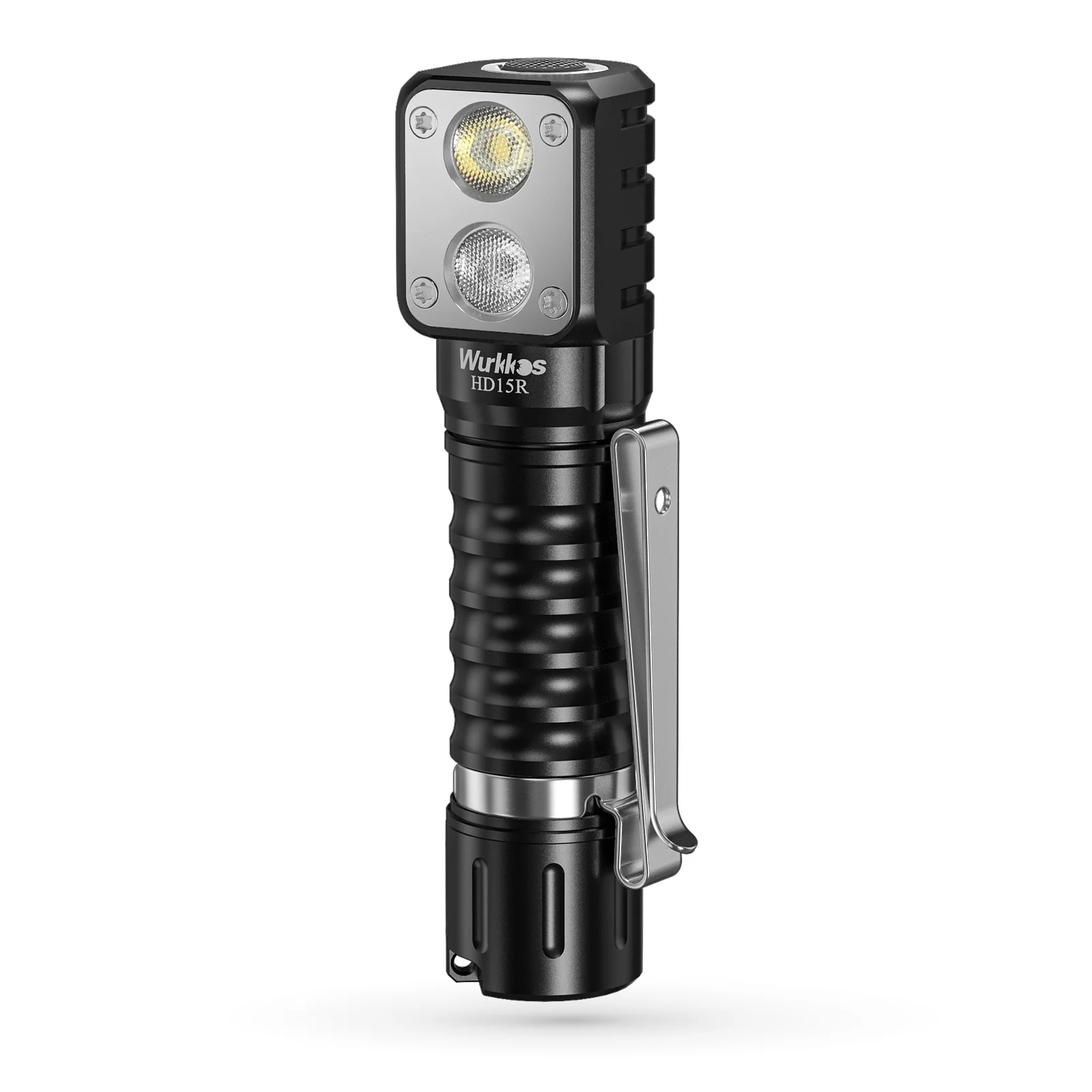 HD15R Red Light Headlamp Powerful Rechargeable Torch Dual LH351D SST20 Flooding 18650 with Reverse Charging