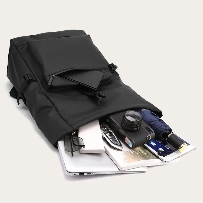 Men's Senior Sense of Business Backpack Large Capacity Laptop Backpack Fashion Lightweight Travel Sport Rucksack Computer Bag