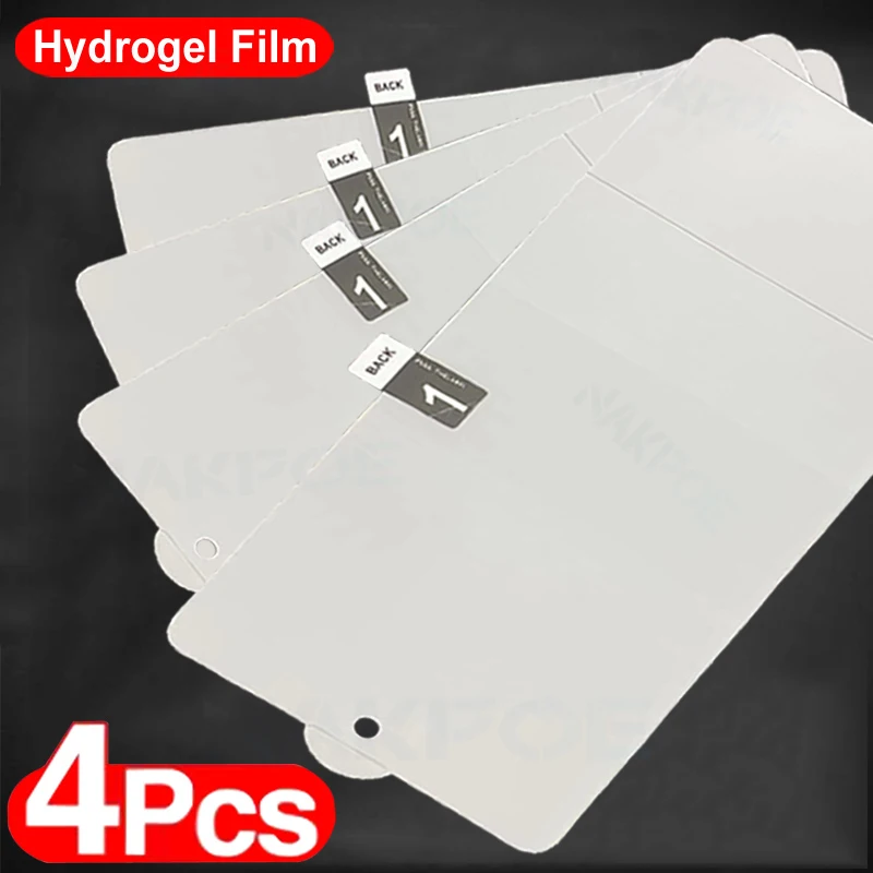 

4Pcs Soft Hydrogel Film For Xiaomi Redmi 9A 9C 9T 10A 10C Screen Protector Redmi Note 9 10 11 11E Pro 9T 10T 11T 11SE Not Glass