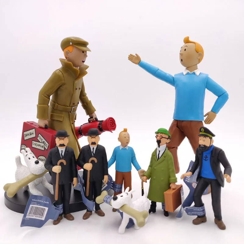 TINTIN フィギュア The Adventures of Tintin Tintin Figurine PVC Statue big