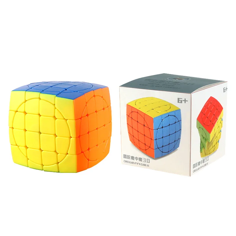 Shengshou 4x4 Magic Cube in Magic 2.0 3.0  Abnormity Solid Color Difficult Puzzle Toy Cube 4x4x4 Speed Cube Toys for Kids