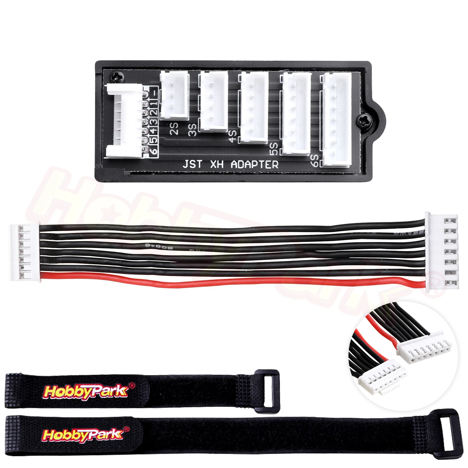 

HobbyPark JST-XH Lipo Battery Charger Balance Board Extend Expansion Board Adapter Converter w/Battery Straps