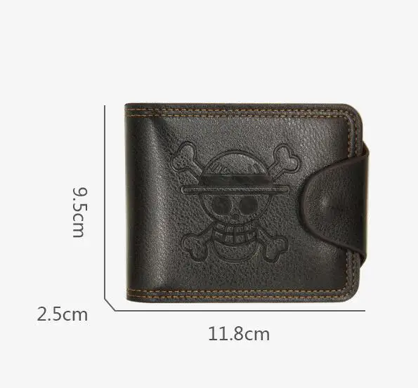T039 Men Card Holders Female Square Mini Purses Fashion Unisex Punk Skull Short Wallet Men Ghost Design Short Purses
