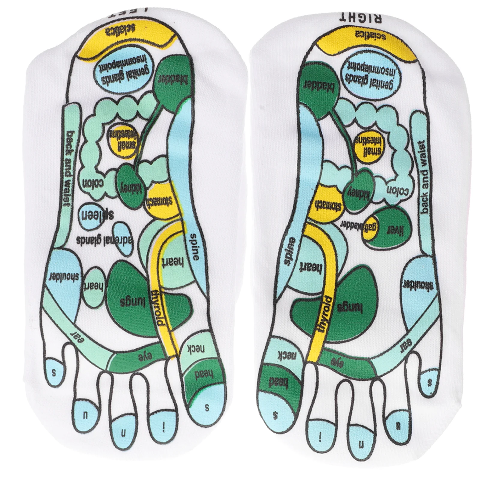 

Foot Massage Socks Acupoint Printed Reflexology for Massaging Supplies Household Acupressure Ordinary