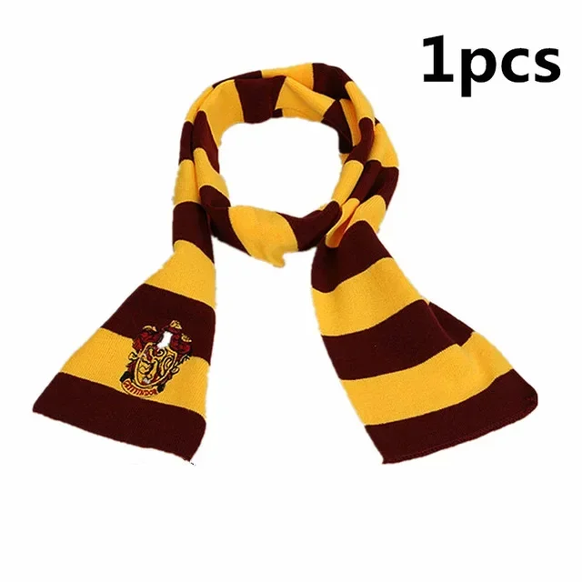 Hot Selling Potter Adult Children Cosplay Scarf Magic School Accessories Hat Halloween Party Supplies Scarfs for Winter Spring
