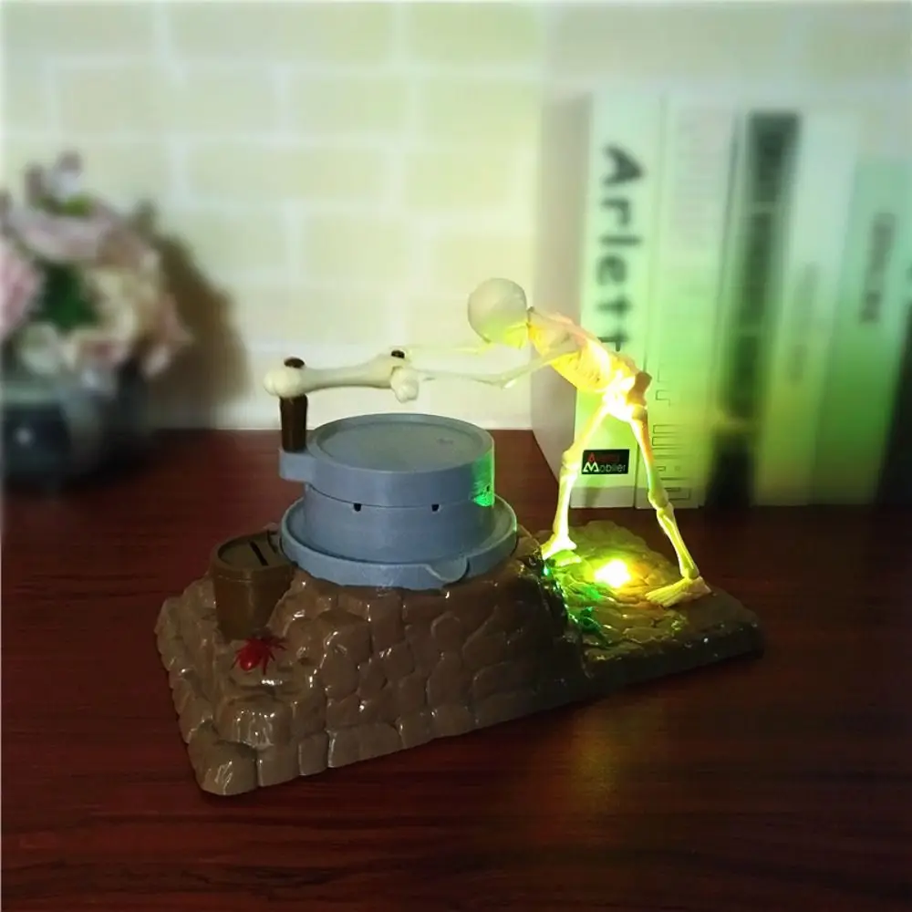 Creative Money Savings Ghost Piggy Bank Automated Money Box Coin Saving Pot Prank Plastic Electronic Coin Bank Halloween Decor