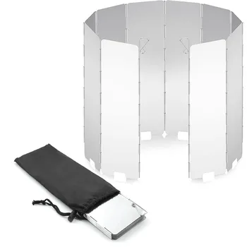 Folding Camping Stove Windshield 1